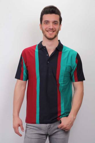 Bensu Pamuklu Cepli Polo Yaka T-Shirt 615 - 1