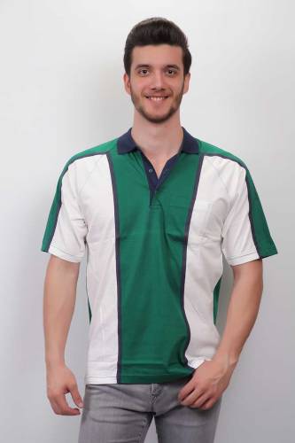 Bensu Pamuklu Cepli Polo Yaka T-shirt 644 - 1